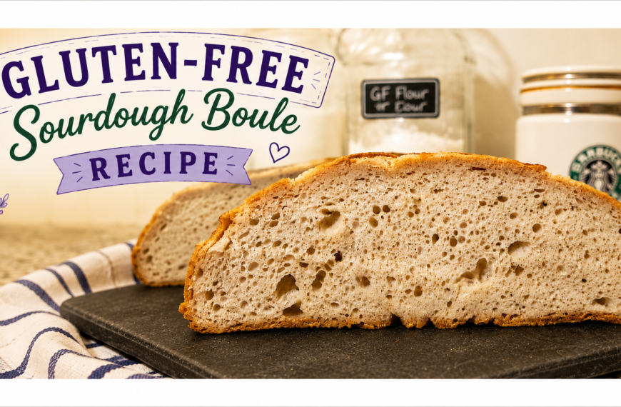 Gluten-Free Sourdough Boule (Easy, Flexible, Beginner-Friendly Recipe)