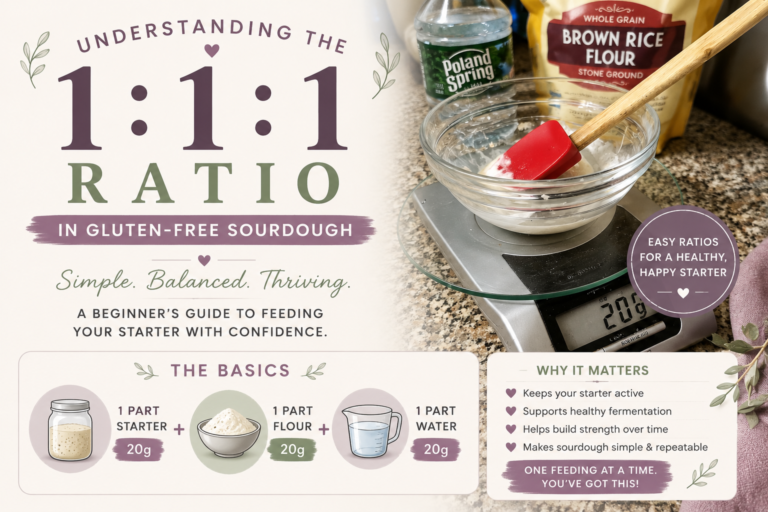 Understanding the 1:1:1 Ratio in Gluten-Free Sourdough